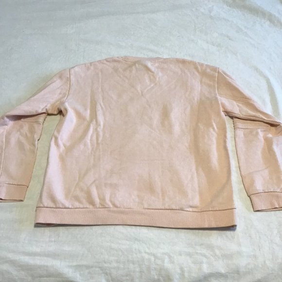 Ivy PARK Baby Pink Corded '04' Sweatshirt - Picture 5 of 11